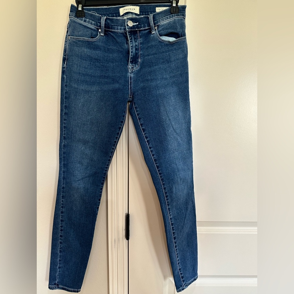PacSun Blue Skinny Jeans Classic Style